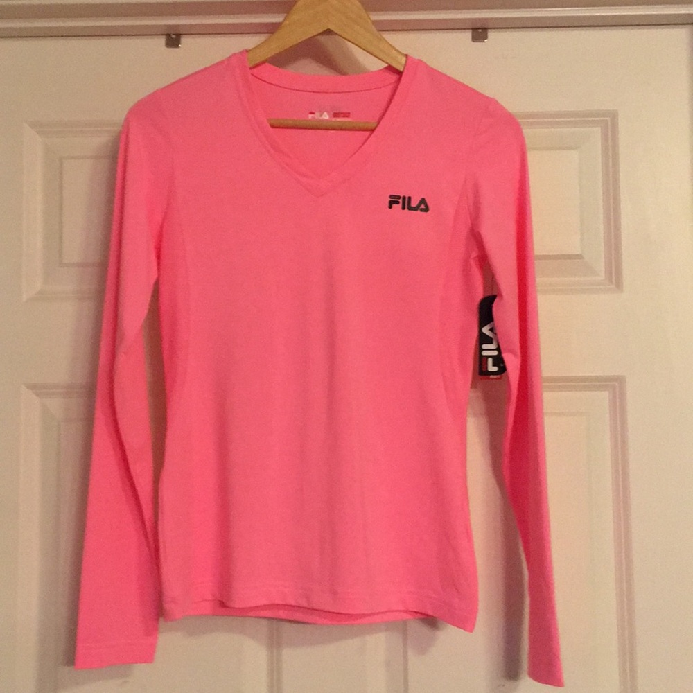 Youth girls Fila workout top